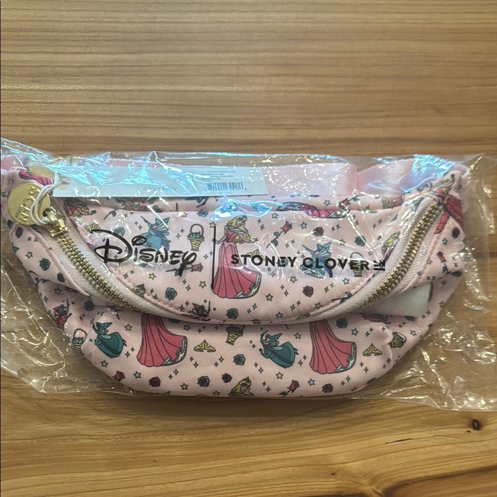 Disney Stoney Clover Pink Fanny Pack Aurora NWT